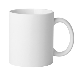 Tazza per sublimazione in ceramica opaca 320 ml SUBLI MUG AAA MATTE PPC295 - Bianco