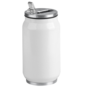 Bottiglia termica per sublimazione 330 ml  STEEL SUBLI CAN 330 PPC433 - Bianco