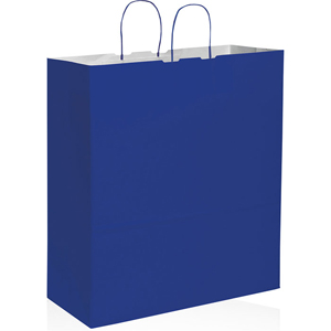 Busta in carta 100gr colorata personalizzabile cm 36x41x12 PPG033 - Blu