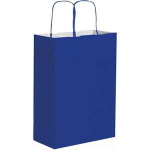 Busta in carta personalizzabile colorata 90gr cm 22x29x10 PPG035 - Blu