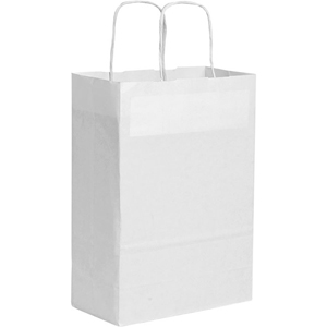 Busta in carta personalizzabile bianca 90gr cm 22x29x10 PPG040 - Bianco