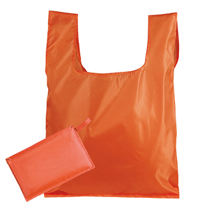 Shopper pieghevole in pochette SAMMY PPG108 - Arancio