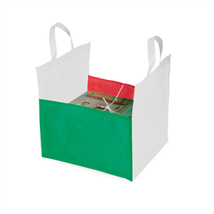 Borsa porta 6 pizze in tessuto non tessuto cm 36x37x36 MARINARA PPG128 - Italia