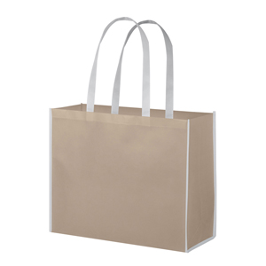 Shopper grande in tnt cm 45x40x18 SAVANA PPG147 - Bianco