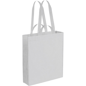 Shopper personalizzata in tnt cm 40x50x10 DOUBLE PPG152 - Bianco