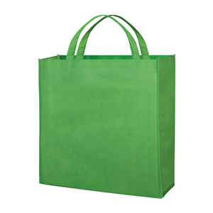 Shopper personalizzata in tnt cm 45x45x14 MADISON PPG154 - Verde lime