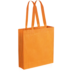 Shopper personalizzata in tnt cm 38x42x10 CELEBRITY PPG156 - Arancio