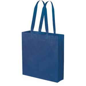 Shopper personalizzata in tnt cm 38x42x10 CELEBRITY PPG156 - Blu