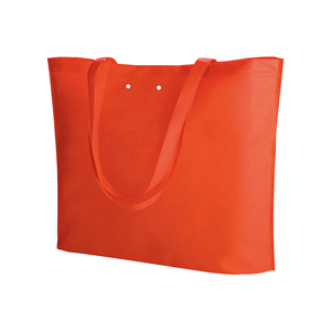 Borsa per la spesa riutilizzabile in tnt cm 50x40x11 GIFT PPG158 - Arancio