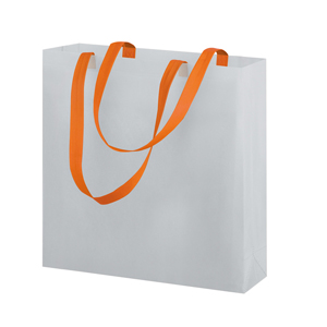 Borsa tnt personalizzata cm 38x42x9 COLORES PPG161 - Arancio