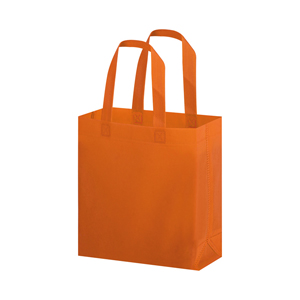 Borsa tnt personalizzata cm 25x23x10 ANDRA PPG167 - Arancio