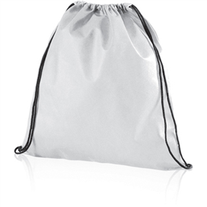 Zainetto personalizzato in tessuto non tessuto BAG T PPG170 - Bianco