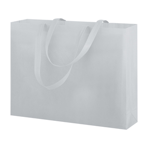 Shopper in tnt grande cm 50x40x12 ANDRA MAXI PPG171 - Bianco