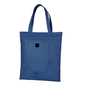 Shopper richiudibile con velcro DAFNE PPG175 - Blu