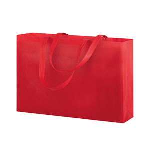 Shopper personalizzata in tnt cm 35x25x10 DAFNE PPG176 - Rosso