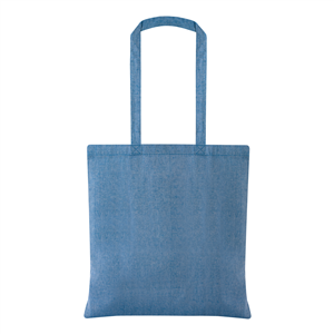 Shopper ecologica in cotone riciclato 150gr cm 38x42 ANNIE PPG177 - Blu