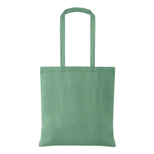 Shopper ecologica in cotone riciclato 150gr cm 38x42 ANNIE PPG177 - Verde