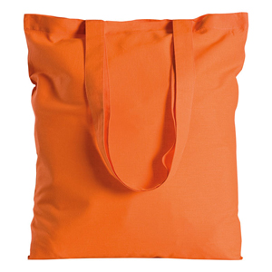 Shopper personalizzata in cotone 220gr cm 38x42 CECILY PPG188 - Arancio