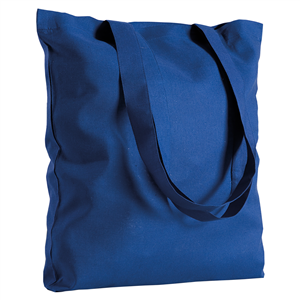 Shopper personalizzata in cotone 220gr cm 38x42 CECILY PPG188 - Blu