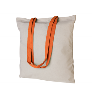 Shopper bag personalizzata in cotone 140gr cm 38x42 HURGADA PPG207 - Arancio