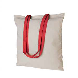 Shopper bag personalizzata in cotone 140gr cm 38x42 HURGADA PPG207 - Rosso