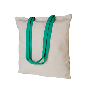 Shopper bag personalizzata in cotone 140gr cm 38x42 HURGADA PPG207 - Verde