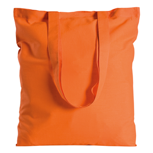 Shopper personalizzata in cotone 130gr cm 38x42 SPRING PPG211 - Arancio
