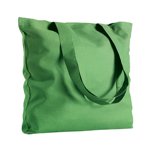 Shopper personalizzata maxi in cotone 130gr cm 42x42 GEORGIA PPG214 - Verde lime
