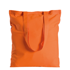 Shopper personalizzata in cotone 180gr cm 38x42 CHARLES PPG421 - Arancio