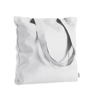 Shopper promozionale in cotone biologico 140gr cm 38x42 CLEIA PPG426 - Bianco