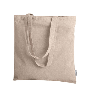 Shopper personalizzata in cotone riciclato 280gr cm 38x42 LARA PPG437 - Ecru