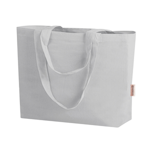 Shopper riutilizzabile personalizzata cm 50x38x15 in cotone 135gr CALIPSO PPG441 - Bianco