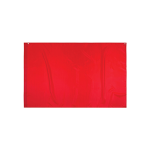 Bandiera con asole e passante BANDIERA NEUTRA PPG952 - Rosso