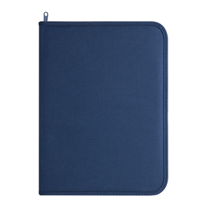 Cartella portablocco con zip PORTFOLIO PPH315 - Blu