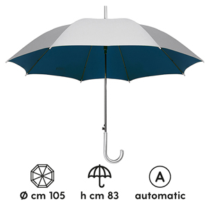 Ombrello automatico personalizzabile SHINE PPL124 - Blu