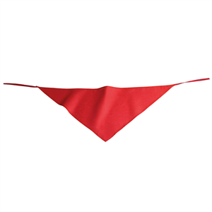 Fazzoletto da collo - bandana personalizzata in policotone HARLEY PPM188 - Rosso