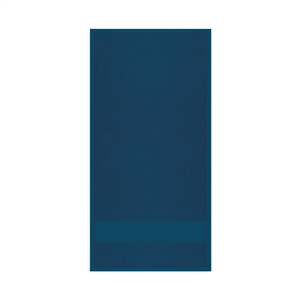 Telo mare in cotone cm 70x140 con fascia per stampa SUNNY PPM930 - Blu