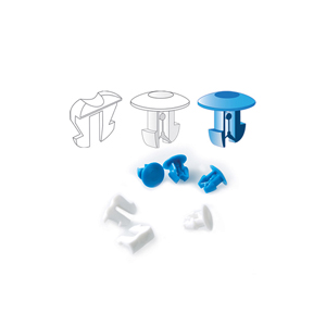 Kit fermatarga per art. Pn202-pn204-pn212 KIT PPN200 - Bianco - Blu