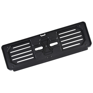 Portatarga anteriore auto STIFF PPN227 - Nero