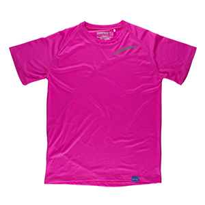 T-Shirt sport WORKTEAM S6610 - Rosa Fluo