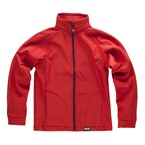 Giacca softshell Workteam WORKSHELL S9100 - Rosso