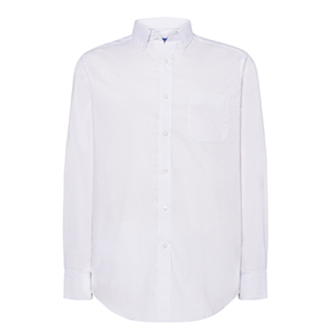 Camicia da uomo JHK OXFORD UOMO SHAOXF - Bianco