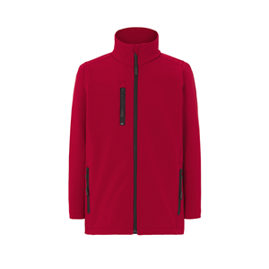 Softshell jacket da bambino con zip JHK SOFTJACKID - Rosso