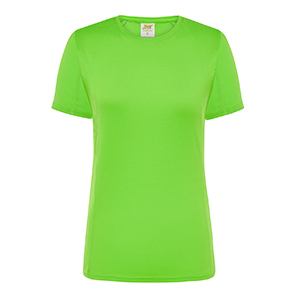 T-Shirt sport JHK SPORTLADY SPORTLADY - Lime Fluo