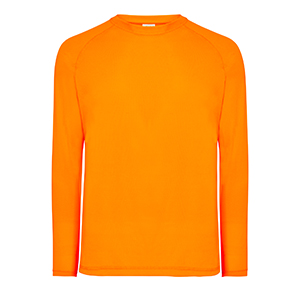 T-Shirt sport JHK SPORTMAN SPORTMANLS - Arancio Fluo