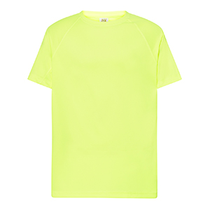 T-Shirt sport JHK SPORTMAN SPORTMAN - Giallo Oro Fluo