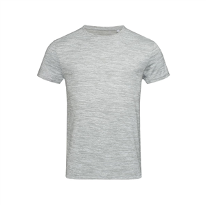 T-shirt sport in poliestere effetto melange STEDMAN INTENSE TECH ST8020 - Grey Heather