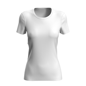 T-shirt sport da donna bianca in poliestere STEDMAN SPORTS-T ST8100-B - Bianco