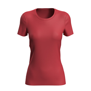 T-shirt sport da donna in poliestere STEDMAN SPORTS-T ST8100 - Crimson Red