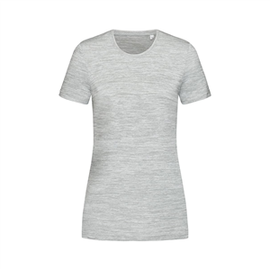 T-shirt sport da donna in poliestere STEDMAN INTENSE TECH ST8120 - Grey Heather